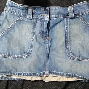 The Limited Size 2 Jean Skirt